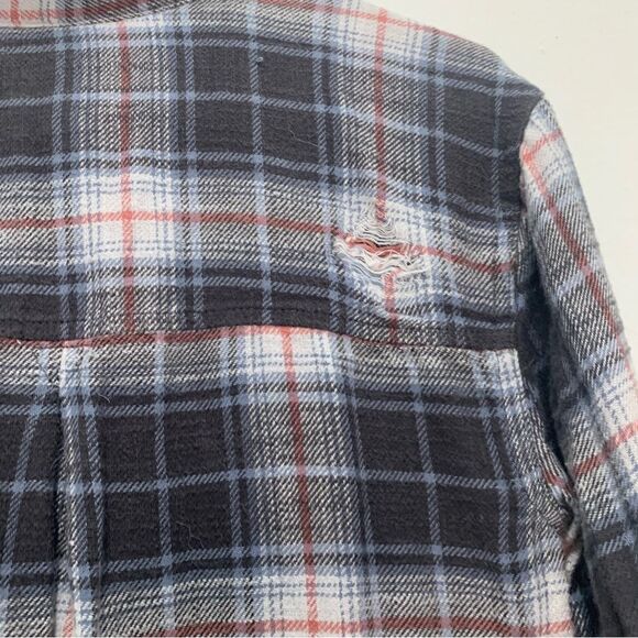 American Eagle Distressed Flannel Size XS - Picture 8 of 8